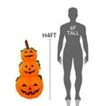 thumbnail image 3 of EFINNY 4 FT Inflatable Halloween Decorations, Pumpkin Blow Up Outdoor Yard Decoration Clearance with LED Lights Built-in for Holiday/Party/Yard/Garden, 3 of 5