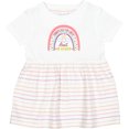thumbnail image 3 of Inktastic Handpicked for Earth by My Aunt in Heaven Rainbow Girls Baby Dress, 3 of 5
