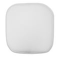 thumbnail image 7 of Sweet Home Collection Memory Foam Honeycomb Non-Slip Back 16" x 16" Chair Pad - White, 4 Pack, 7 of 7