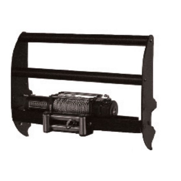 Go Industries Winch Grille Guard Chrome