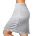 thumbnail image 1 of Jupon Court en Satin Doux pour Femmes, 1 of 5
