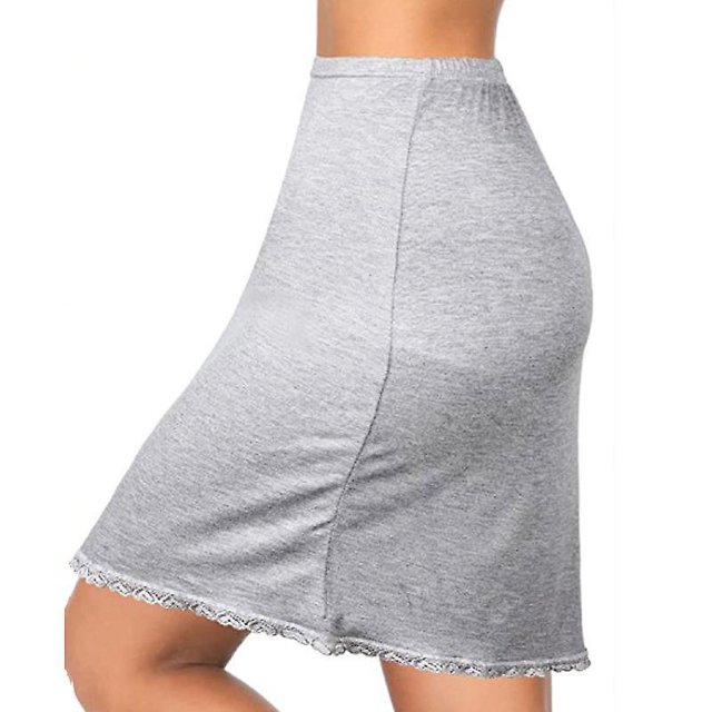 Jupon Court en Satin Doux pour Femmes