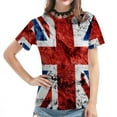thumbnail image 4 of zanvin Hauts pour Femmes, T-shirt Décontracté d'Été pour Femmes, Jour de l'Indépendance Imprimé, Col Rond, Manches Courtes, Chandail Blouse, 4 of 4