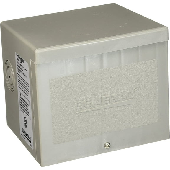 Generac 6338 50-Amp 4-Wire 125/250V Raintight Non-Metallic Power Inlet Box