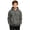 Dark Gray, variant on Boys Quarter Zip Hoodie Fleece Hooded Sweatshirt With Pockets Kids Soft Long Sleeve Pullover Fall Winter School Clothes Gray Size 10-12years