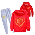 ZhaKQ Harry Potter ZipUp Tracksuit Set for Boys and Girls Magical