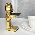thumbnail image 5 of Trendy Watch Display Stand, Electroplating Cartoon Bear, Animal Resin Ornaments, Jewelry Storage Rack, Watch Holder Figure Stand, 5 of 5