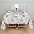 thumbnail image 3 of Princess Unicorn Pattern Square Tablecloth,Waterproof Square Table Cover,Wipeable Spillproof Washable Table Cover for Home Kitchen Party Decor 42"X42"(107x107cm), 3 of 6