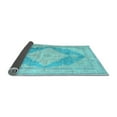 thumbnail image 2 of Ahgly Company Indoor Rectangle Persian Light Blue Traditional Area Rugs, 7' x 9', 2 of 4
