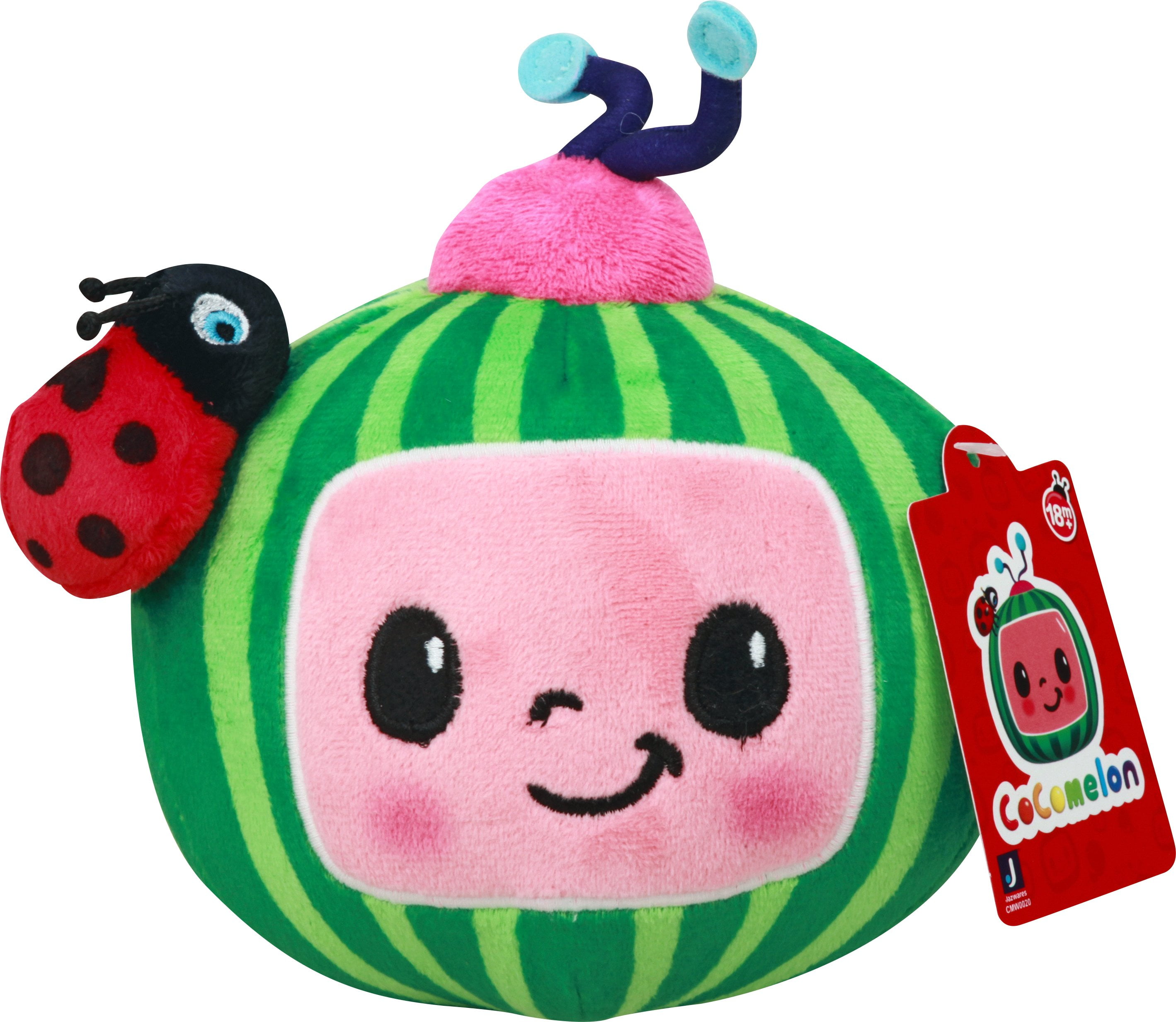 GENUINE Cocomelon Plush Melon Logo Brand New 