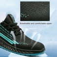 thumbnail image 4 of Waterproof Safety Shoes Mens Womens Steel Toe Cap Breathable Safety Trainer Work Shoes Lightweight, 4 of 6