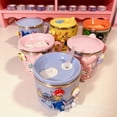 thumbnail image 4 of NS4 Hello Kitty Totoro Doraemon Melody Dibujos Animados 304 Taza De Beber De Acero Inoxidable Niños Aprendizaje Estudiantes Jardín De Infantes, 4 of 4