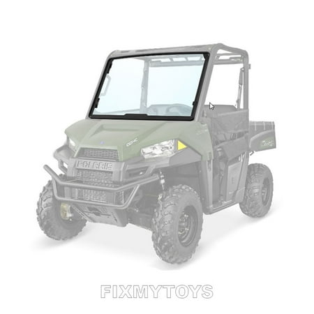 Oem Glass Windshield - OEM Lock Ride Glass Tip-Out Windshield 2015- 2019 Polaris Ranger 500 570 Crew 570-4 EV LI-ION 2881784