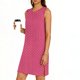 thumbnail image 4 of Vestido Casual Tops para las Mujeres Impresión Casual Cómodo sin Mangas Cuello Redondo Vestido sin Mangas Sólido para las Mujeres, 4 of 8