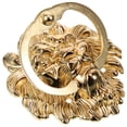 thumbnail image 3 of Poignée de Porte en Métal Poignée de Porte Porte Tirette Tête de Lion, 3 of 4