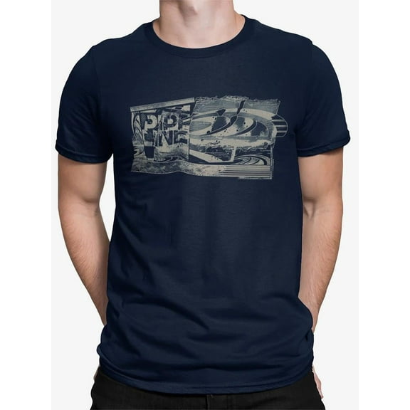 Pipeline Abstract Impressions - Men's T-shirt
