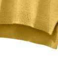thumbnail image 6 of MexChoioe Women's Sweaters Turtleneck Fuzzy Plush Knit Long Sleeve Hi‑Lo Hem Pullover for Women, 6 of 6