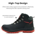 thumbnail image 5 of Sogetch Steel Toe Boots Men Women Lightweight Work Boots Puncture Proof Comfy Work Shoes, 5 of 7