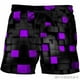 thumbnail image 1 of Pantalones cortos de playa para hombre, informales, con ilusión óptica, estampado 3D, de secado rápido, producto a la moda, novedad de verano Fivean unisex, 1 of 2