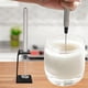 thumbnail image 2 of Small Electric Milk Mixer Multi-Purpose Blender Metal Portable Froth Maker With Stand High Speed Motor For Latte Travel Use, 2 of 4