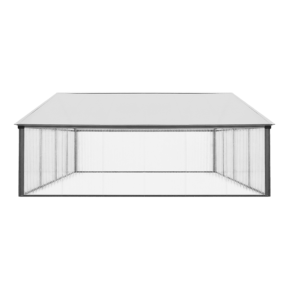 Zenport SH7005-ZD Folding Aluminum Cold Frame Greenhouse