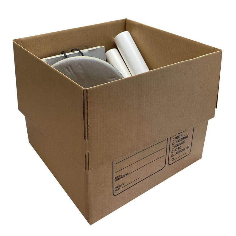 uBoxes 12 Premium Medium Moving Boxes 18