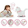 thumbnail image 2 of Ludolm Plush Pet Toy Cat with Remote Control Leash Electronic Plush Toy Cat Walks, Barks, Wags Tail and Nods Includes Puppy Accessory for Girls Ages 3+!, 2 of 9