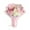 C, variant on LSLJS Artificial Flowers Preserved Flower Pink Carnation Soap Bouquet Rose Flower Mother's Day Gift
