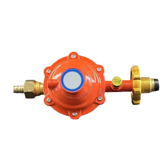 Liquefied Petroleum Gas Control Valves Home Safety Explosions Proof Pressure Regulator Metal Texture Gas Regulator