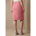 thumbnail image 3 of Jessica London Women's Plus Size Stretch Cotton Chino Skirt, 3 of 4