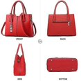 thumbnail image 3 of (Red)Handbag Leather Crossbody Purses And Handbags For Women, 3 of 5