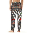 thumbnail image 3 of WWE Men's Pajama Pants Soft Sleepwear Loung Pants for Men Pj Bottoms with Pockets, 3 of 7