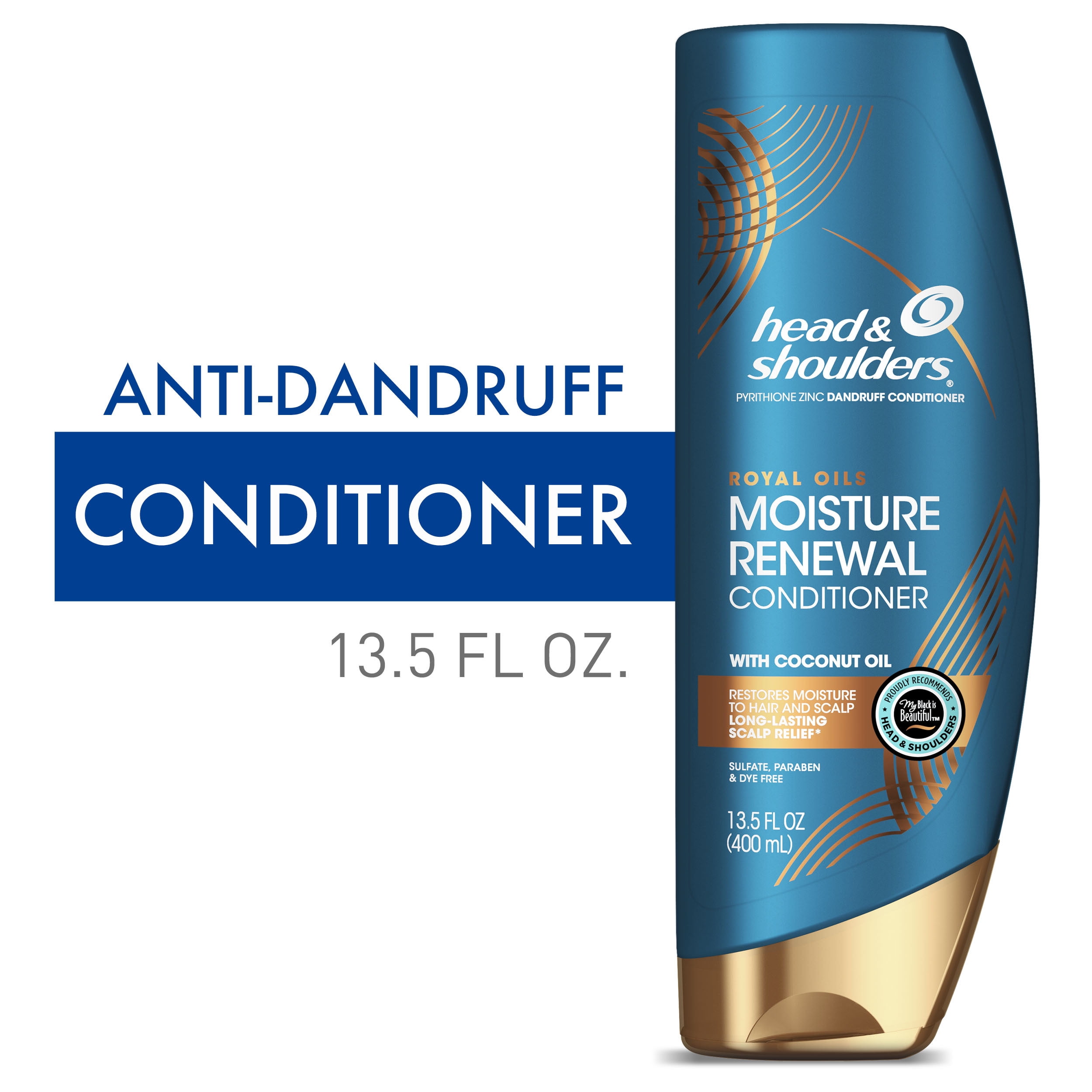 Head & Shoulders Head and Shoulders Royal Oils Conditioner, Moisture Renew, 13.5 fl oz