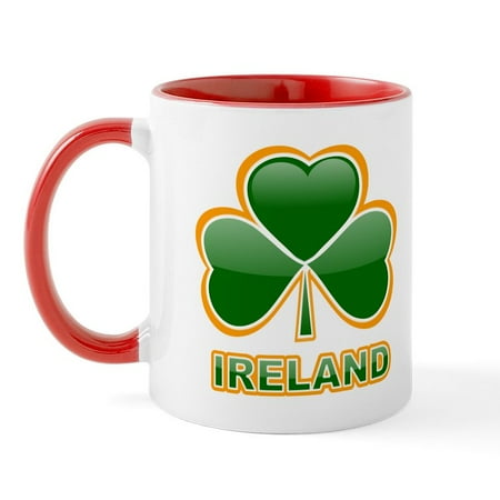 

CafePress - Ireland Mug - 11 oz Ceramic Mug - Novelty Coffee Tea Cup