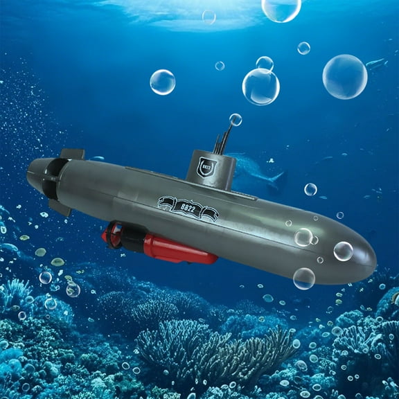 Electric Submarine Toy Yacht Model | Simulation Design Battery Powered | Bath Swimming Pool Water Play | Colors Durable Plastic | 1 Piece | 11.5x5x32.5cm