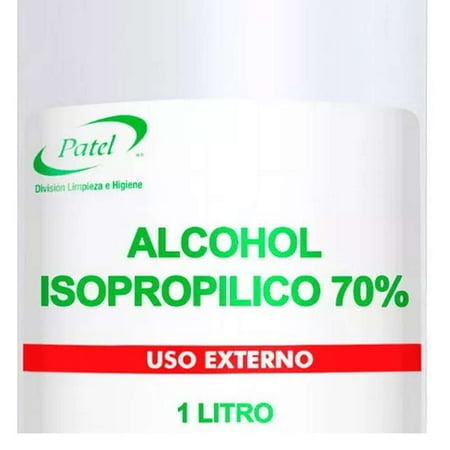 Líder Alcohol Isopropilico 70% 1/2 gl