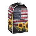 thumbnail image 2 of HELLHERO American Flag Sunflowers Blender Covers Fitted Dust Protector for Home Kitchen, 2 of 6