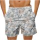 thumbnail image 1 of Pantalones Cortos Casuales de Baño con Impresión de Hojas Hawaianas para Hombres 100% Poliéster, Pantalones de Playa de Secado Rápido, Upf 50 + con Forro de Malla para Nadar, 1 of 5