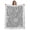 Gray White, variant on Snowflakes Christmas Fleece Throw Blanket for Couch, Pink Xmas Winter Vintage Microfiber Flannel Blanket for All Season, Lightweight Soft Throw Blankets for Baby, Kids, Pets, 30"x40"