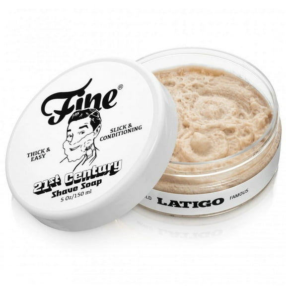 Fine Shave Soap Latigo 21st Century Jar 150ml 5oz