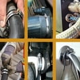 thumbnail image 4 of Multi-Use Hose Clamp, Durable Corrosion Resistance, SAE Size, For Efficient Liquid Leakage Prevention In Varied Settings, Flexible And Malleable Design, 4 of 5