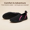 thumbnail image 2 of Banana Boat Girls Aqua Shoes - Cute Quick Dry Water Shoes for Beach and Pool, 2 of 8