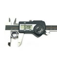thumbnail image 4 of 0-200mm Digital Vernier Caliper, Black Stainless Steel with IP54 Protection, LCD Display, mm/Inch Switchable, Measures Inner/Outer Diameter, Step & Depth, Includes 2 CR2032 Batteries, 4 of 6