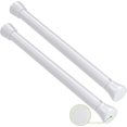 thumbnail image 1 of Tension Curtain Rod to Adjustable Curtain Rod No Drilling Shower Rod Expandable Spring Rod Tension Rod Pressure Tension Curtain Rod Spring Curtain Rod for Bathroom Window, 1 of 6