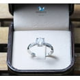 thumbnail image 4 of 1.00 Cts Cubic Zirconia / Sterling Silver 925 Ring / Rhodium plated Nickel-Free / MadDuckJewels RG1536 / Thailand Jewelry, 4 of 5