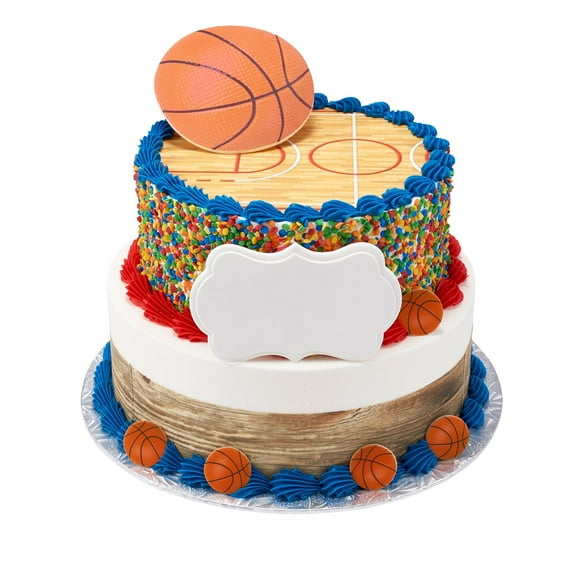 Basketball Two-Tier Cake