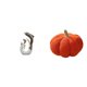 thumbnail image 1 of escultura blanca plateada,Estatua de delfín de cerámica,escultura blanca plateada,decoración abstracta arte moderno mueble acento,Almohadas de calabaza de Halloween,Cojines de calabaza de, 1 of 8