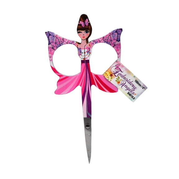 Embroidery Angels 4 Inch Scissors Pink