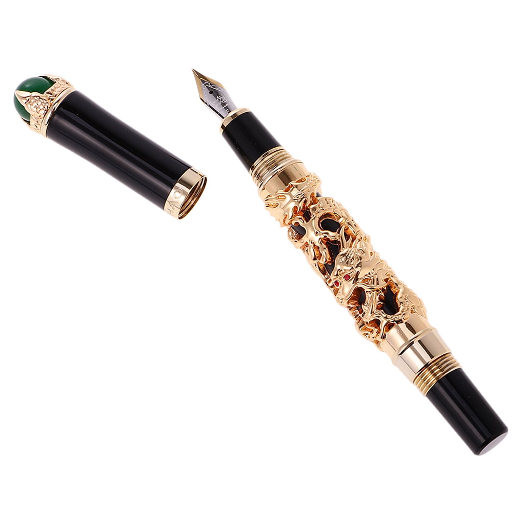 Metal DRAGON Fountain Pen Deluxe Fountain NIB 140mm en