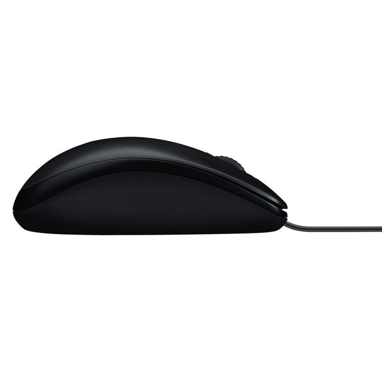 Logitech M100 Wired USB Mouse, 3-Buttons,1000 DPI Optical Ambidextrous, Compatible with Mac, Gray - Walmart.com